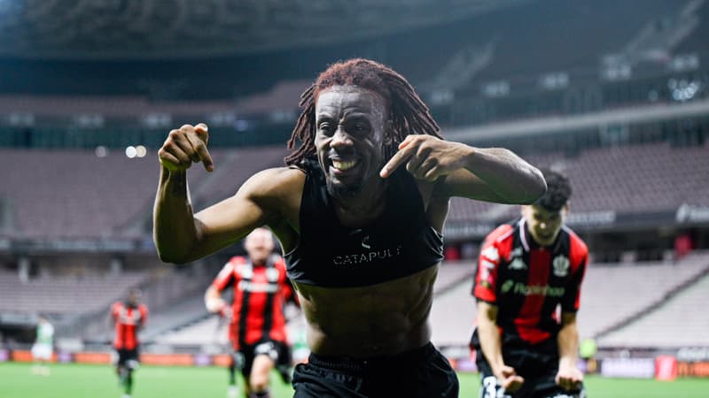Barrages Ligue 1-Ligue 2: Nice et Wahi décrochent leur maintien en renversant Saint-Etienne