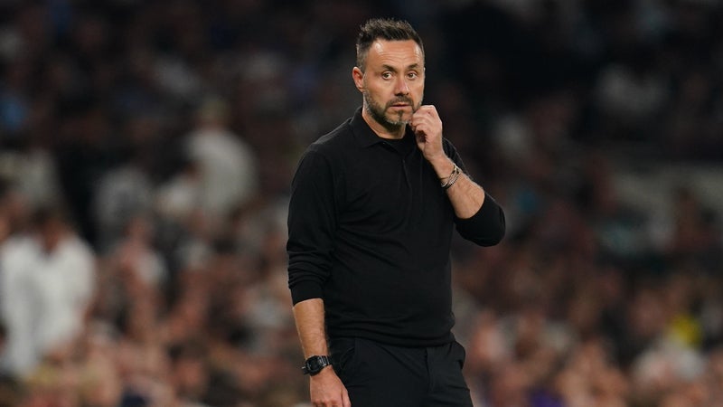 Malgré des centaines de millions dépensés au mercato et une nouvelle défaite, De Zerbi et Tottenham ne veulent pas céder à "la panique"