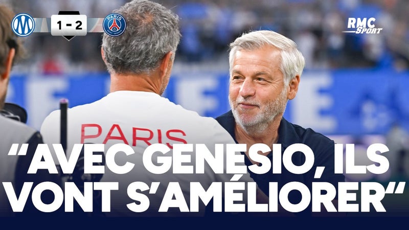 OM 1-2 PSG : "Je suis confiant pour Marseille" Luis Enrique soutient Genesio