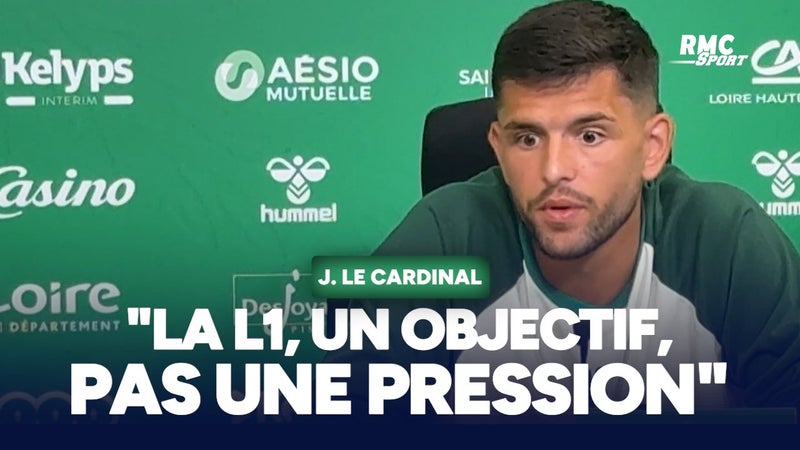 "La Ligue 1 est un objectif, pas une pression" tempère Le Cardinal