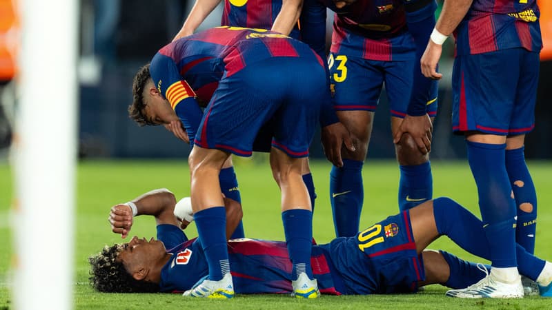 La grande inquiétude d'un médecin espagnol sur "le taux de récidive" de la blessure de Lamine Yamal