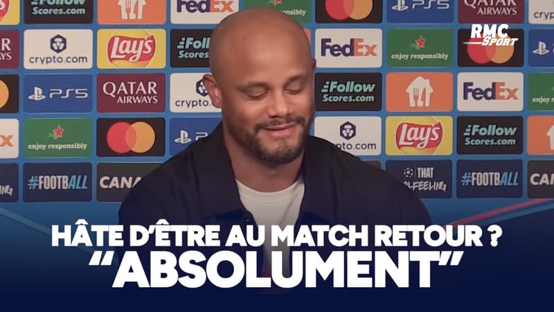 PSG 5-4 Bayern : Le match retour "il ne peut pas venir assez rapidement", s'impatiente Kompany