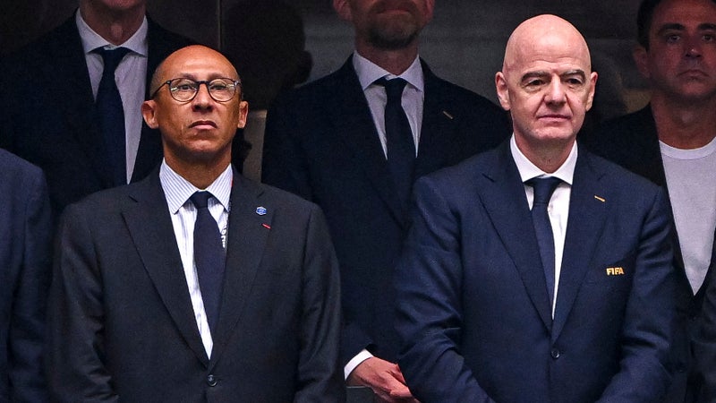 "Beaucoup d'interrogations": la réaction de Philippe Diallo et de la FFF au projet très controversé de la Fifa
