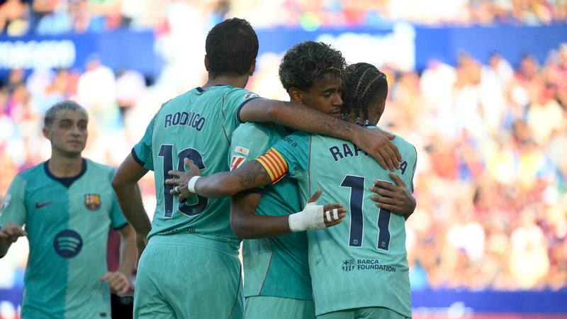 Doublé de Lamine Yamal, slalom génial d'Adeyemi... le Barça régale et encore et poursuit son sans-faute en Liga