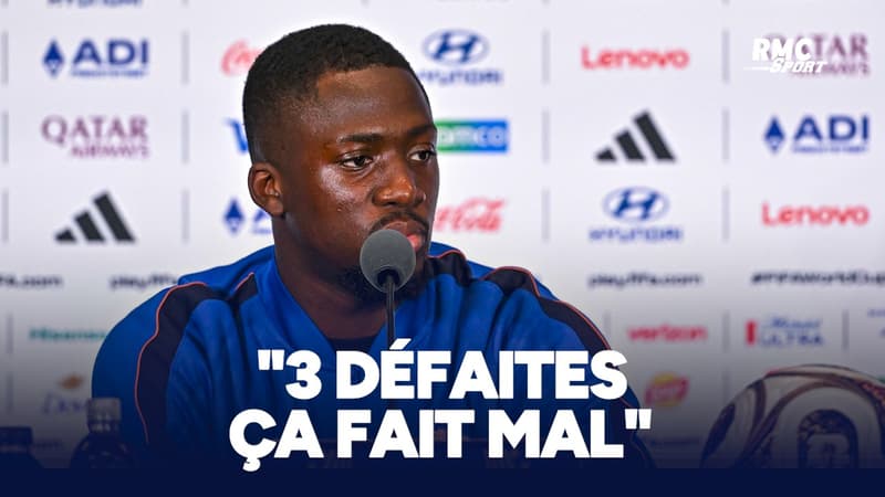 Équipe de France : "3 défaites ça fait mal", regrette Konaté