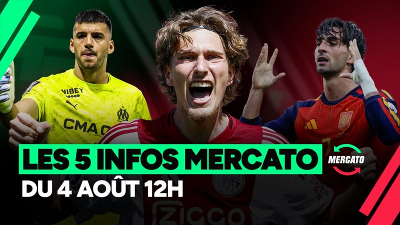Godts, Rulli, Ferran Torres... Les 5 infos mercato du 4 août à la mi-journée