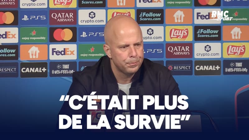 PSG 2-0 Liverpool : "C'était plus de la survie", affirme Slot