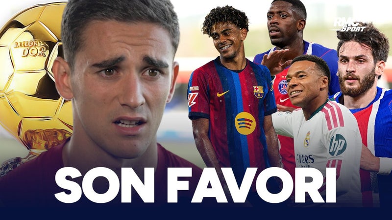 Mbappé, Dembélé, Kvaratskhelia... Gavi donne son favori pour le ballon d'or !
