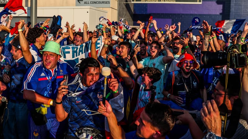 Paraguay-France: ombre, eau et ventilateurs… Les supporters français s’organisent face à la chaleur