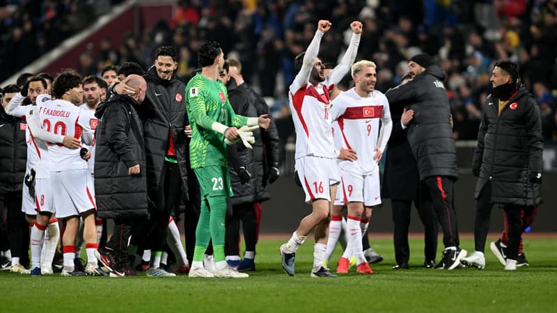 Kosovo-Turquie: 24 ans après, les Turcs de retour à la Coupe du monde !