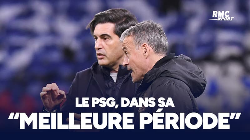 PSG-OL : Paris est dans "la meilleure période de sa saison", analyse Fonseca