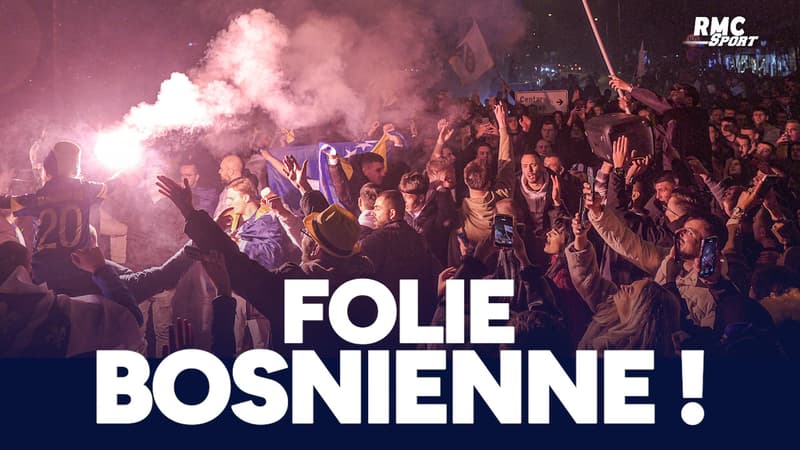 Coupe du monde 2026 : marée humaine, fumigènes… Sarajevo a bien fêté la qualif bosnienne
