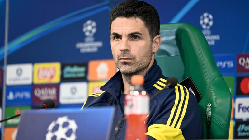 Sporting-Arsenal: "Ne pas paniquer", le message clair d'Arteta après les deux défaites de suite juste avant le money time