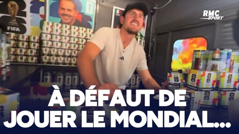 La scène insolite d'Harry Maguire, comme vendeur de cartes panini dans les rues de New York !