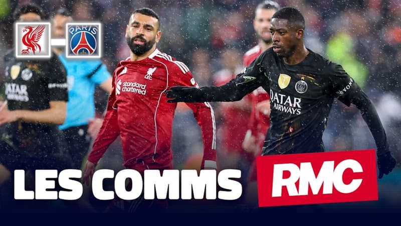 Liverpool 0-2 PSG : Paris valide son ticket pour les demi-finales de LDC, les comms RMC !