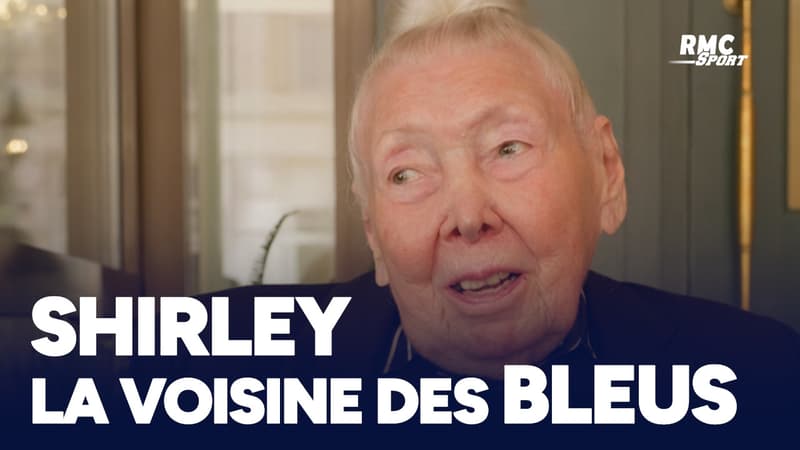 "Elle n'arrête pas de parler d'eux !": A la rencontre de Shirley, la drôle de voisine des Bleus