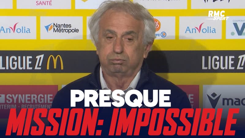 Nantes 1-1 Brest : "Presque mission impossible" coach Vahid fataliste pour la Ligue 2