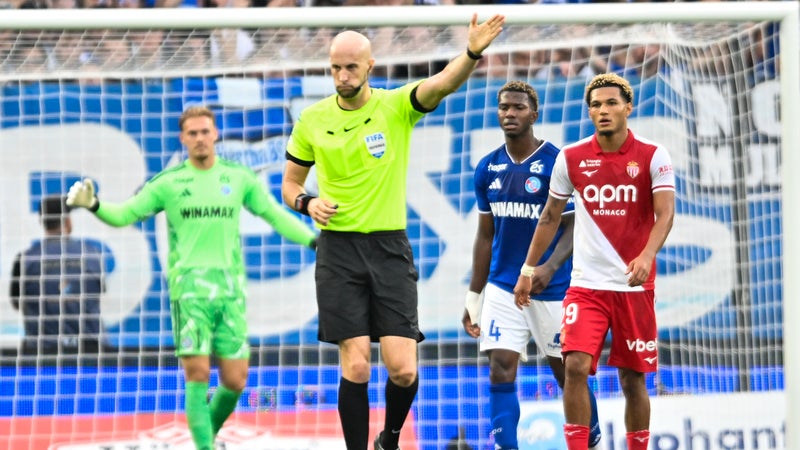Strasbourg-Monaco: frustrée par deux situations litigieuses, l’ASM va écrire à la direction technique de l'arbitrage