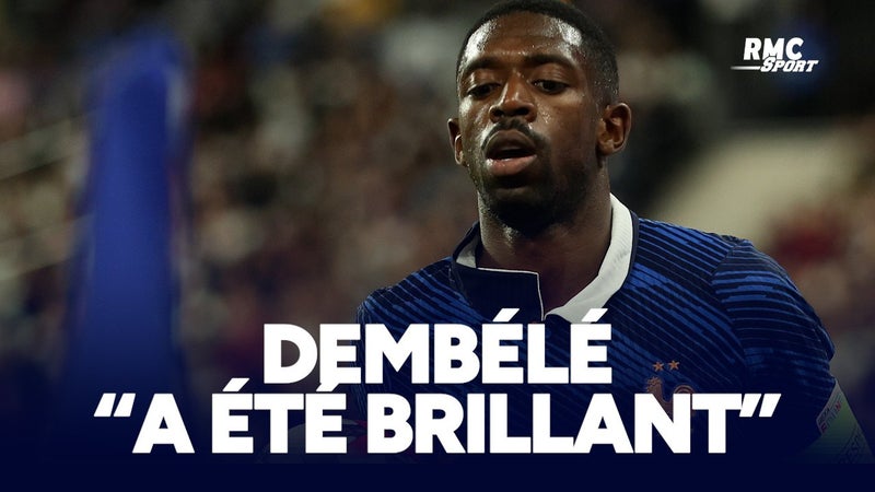 "Dembélé a été brillant" avec l'équipe de France estime Luis Enrique