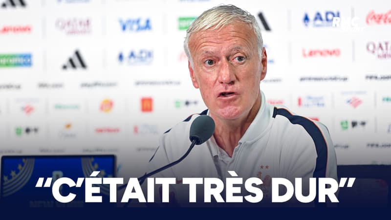 Équipe de France : "C'était très dur" Deschamps revient sur son absence