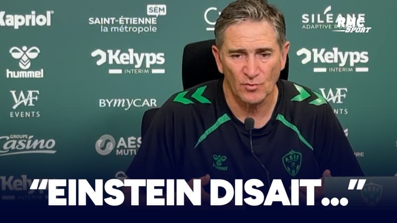 Nice - ASSE : La différence entre la théorie et la pratique expliquée par Montanier (et Einstein)