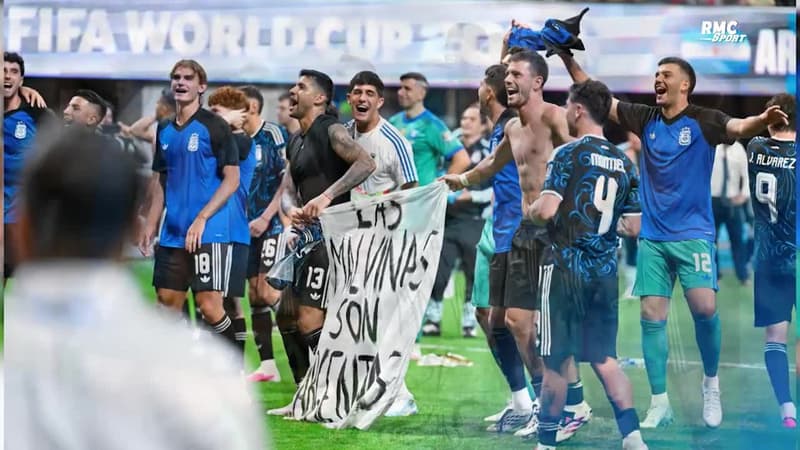 Angleterre 1-2 Argentine : Banderole "Malouines", ça tourne à l'incident diplomatique