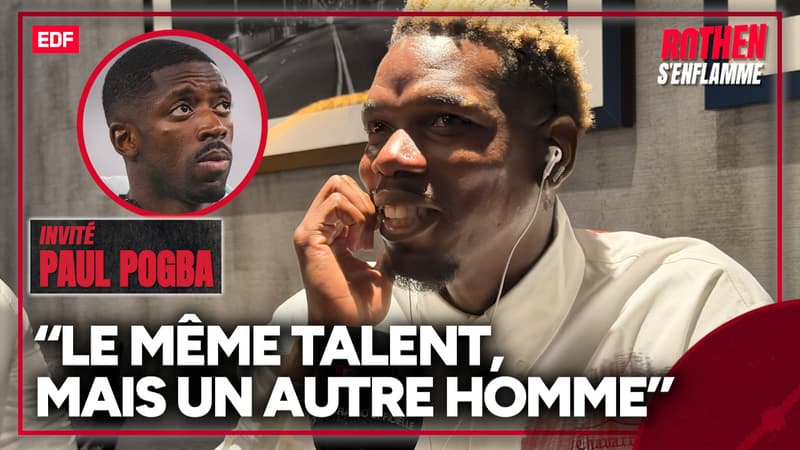"Ousmane a toujours été un crack", Pogba pas surpris par le Dembélé version PSG