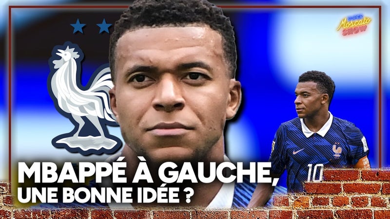 Équipe de France : Mbappé sur le couloir gauche, une bonne idée de Zidane ?