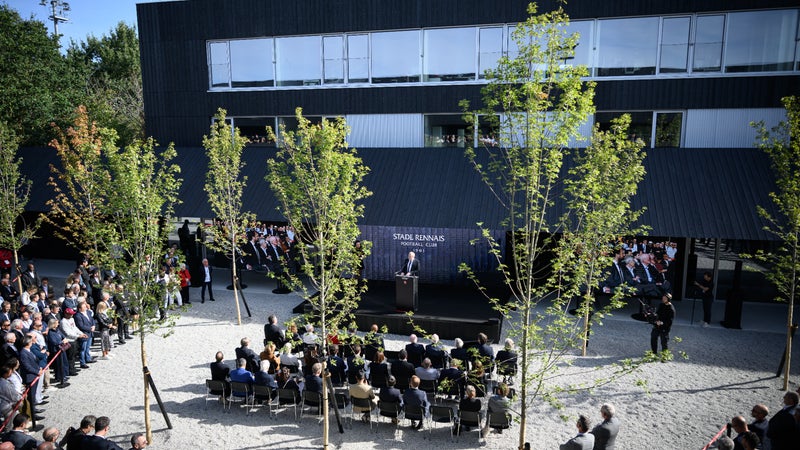 "A l'échelle d'un club de Ligue des champions": Rennes dans une autre dimension avec son nouveau centre d'entrainement