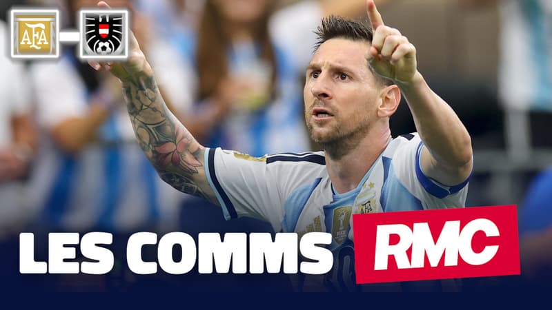 Argentine 2-0 Autriche : Les comms RMC du record de Lionel Messi !