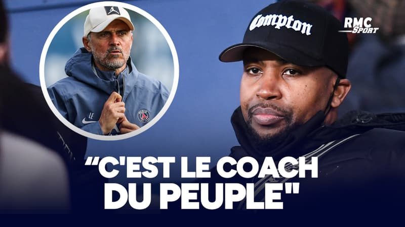 "Luis Enrique, c'est le coach du peuple", Rohff se confie avant PSG-Arsenal
